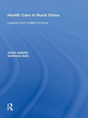 cover image of Health Care in Rural China